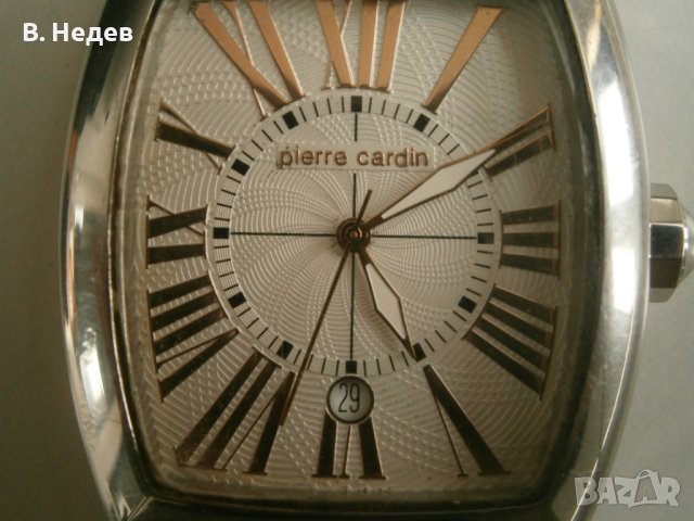 PIERRE CARDIN, Quartz, St. Steel, original product, XL timepiece, снимка 9 - Мъжки - 37264423