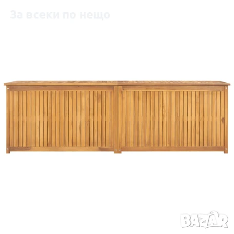 Градинска Кутия, 175x50x55 См, Тиково Дърво Масив Код P708, снимка 2 - Градински мебели, декорация  - 50585096