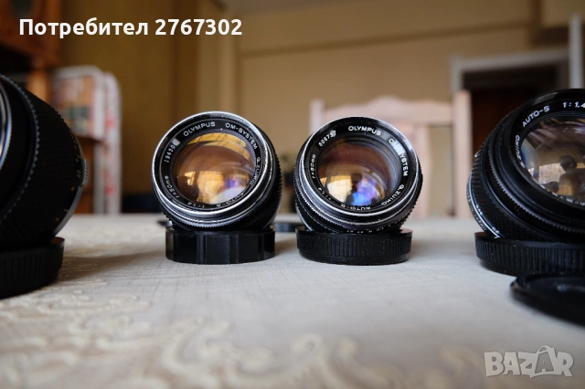 Olympus Zuiko manual Lenses, снимка 3 - Обективи и филтри - 53417407