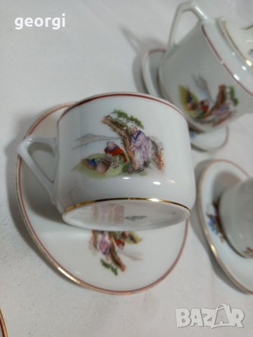 Стар порцеланов сет Union T china porcelain Czechoslovakia , снимка 8 - Сервизи - 34745602