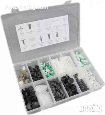 Комплект щипки за интериор Automat, Щипки за кори, За Volkswagen, 255 бр, снимка 3 - Аксесоари и консумативи - 39698959