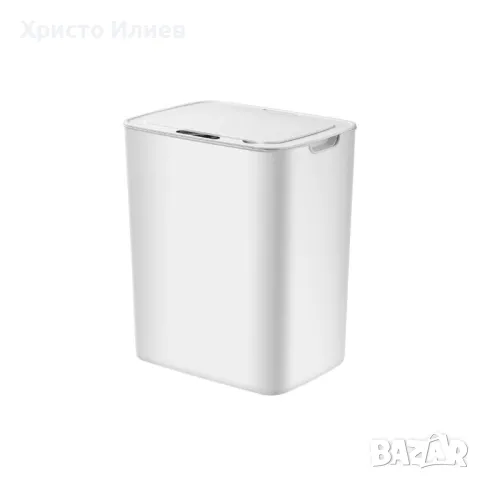 Smart Сензорен кош за боклук 14 л Бял, снимка 2 - Други стоки за дома - 50440628