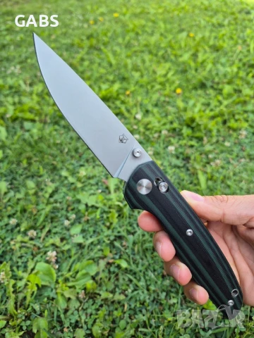 Сгъваем джобен нож SHIROGOROV,стомана D2,Axis Lock,два цвята,SH206, снимка 6 - Ножове - 50988607