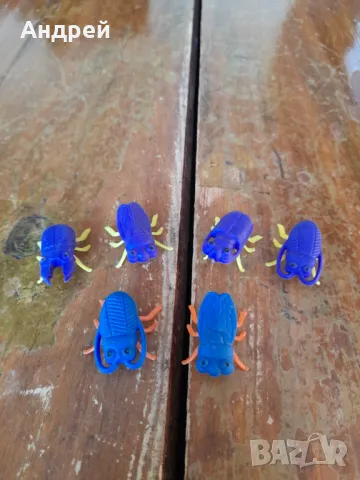 Стари фигурки бръмбари, снимка 2 - Колекции - 49859349
