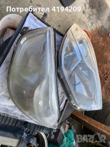 Dokker ляв и десен фар здраво стъкло 