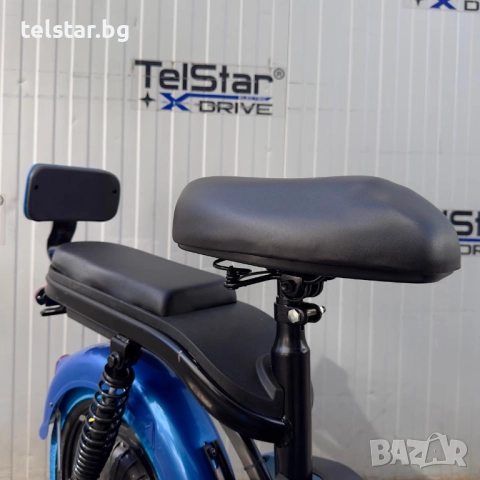 Електрически скутер TelStar TBSLD T-REX с двойна седалка нов модел 2025 , високопроизводителни батер, снимка 5 - Мотоциклети и мототехника - 52426319