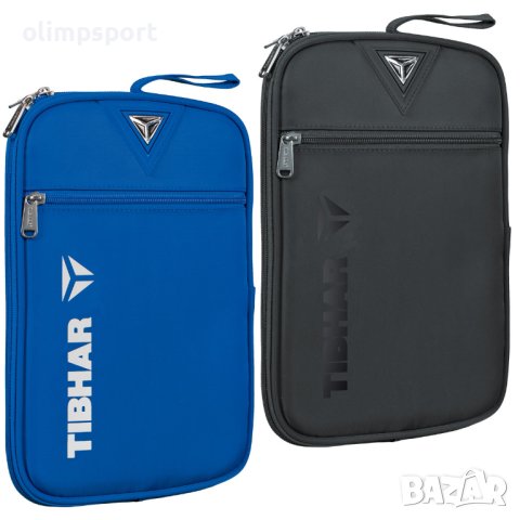 калъф за хилка за тенис на маса tibhar macao нов син, черен