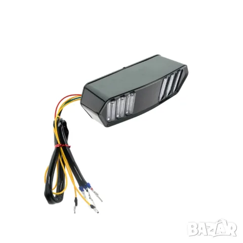 LED стоп за мотоциклет с червена светлина и жълти мигачи, снимка 2 - Аксесоари и консумативи - 55866037