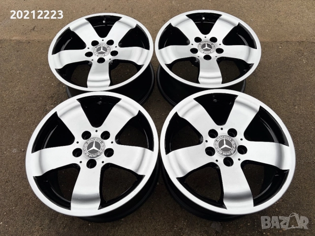 4 броя алуминиеви джанти за Мercedes-Benz E-Class 16, снимка 2 - Гуми и джанти - 49823399