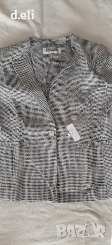 Max Mara. Original Size M 100% Лен, снимка 4 - Сака - 49841328