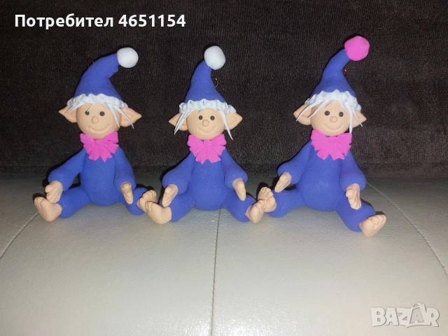 Коледни елфчета , снимка 16 - Декорация за дома - 52577779