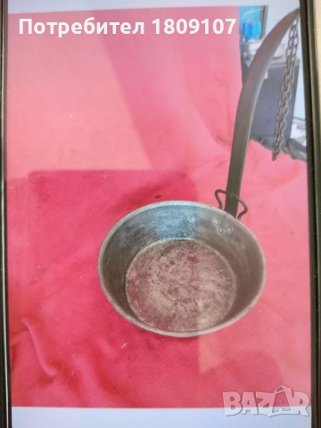 Меден масивен тиган 28х9 см, снимка 3 - Съдове за готвене - 52421671