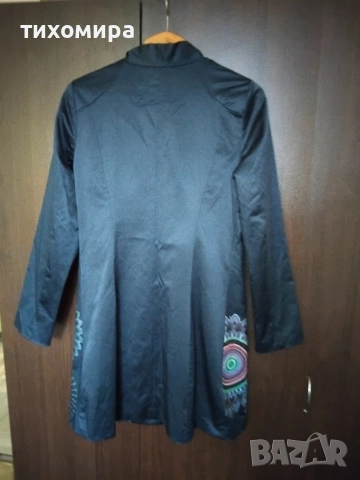 Манто Disigual в тъмно синьо, снимка 4 - Палта, манта - 52915013