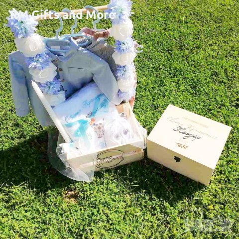 Уникален подарък за бебе, Луксозен коплект за изписване, подарък за погача, Свето Кръщение, снимка 13 - Комплекти за бебе - 40589075