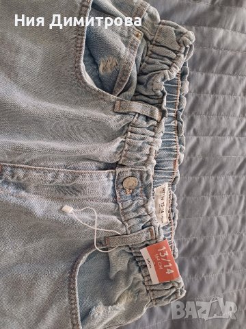 Дънки за момичета, снимка 2 - Детски панталони и дънки - 44397163