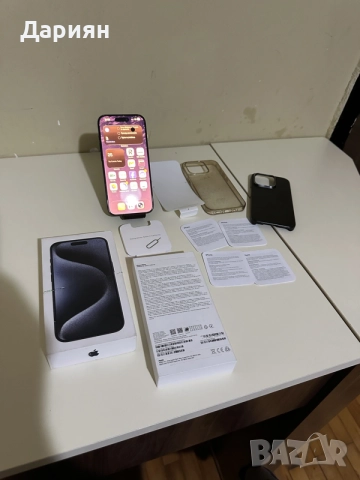 iPhone 15 Pro 256GB / 85% Battery Health / Карбонов Калъф / Midnight Blue /, снимка 10 - Apple iPhone - 55805718