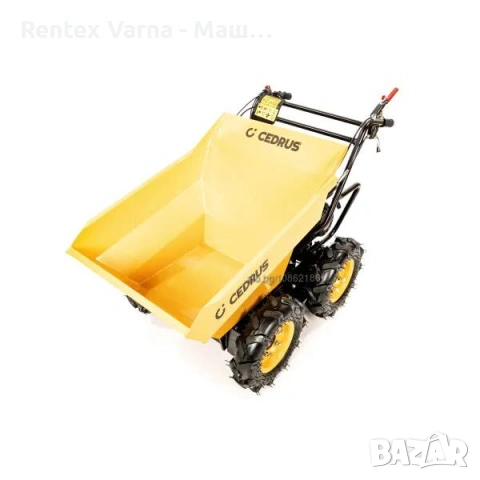 🚜 Мини дъмпер ПОД НАЕМ и ПРОДАЖБА! Транспортирай чакъл, пясък, дърва до трудните места!, снимка 4 - Други машини и части - 53510925