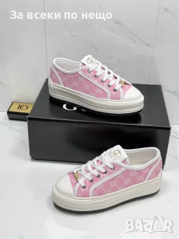 Gucci Дамски Маратонки👟Дамски Спортни Обувки👟Кецове Гучи - Различни Цветове Код SEM-7, снимка 3 - Маратонки - 55710247