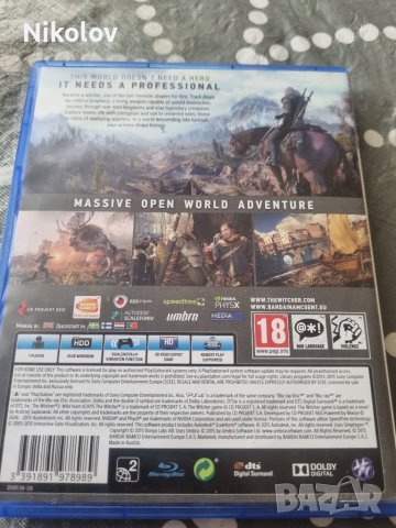 The witcher 3 wild hunt PS4 (Съвместима с PS5), снимка 6 - Игри за PlayStation - 40518111