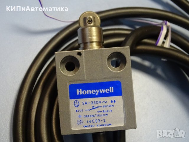 краен изключвател Honeywell micro-switch 14CE2-2 5A 250VAC, снимка 3 - Резервни части за машини - 42539471