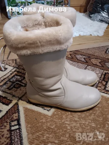 Дамски бежови ботуши, снимка 2 - Дамски ботуши - 48068989