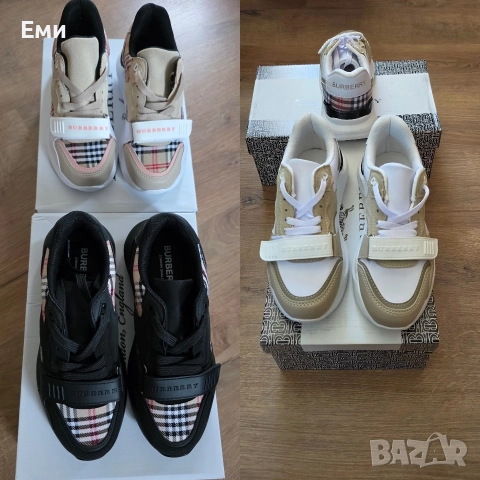 Burberry сникърси дамски обувки нови модели , снимка 2 - Маратонки - 52577503
