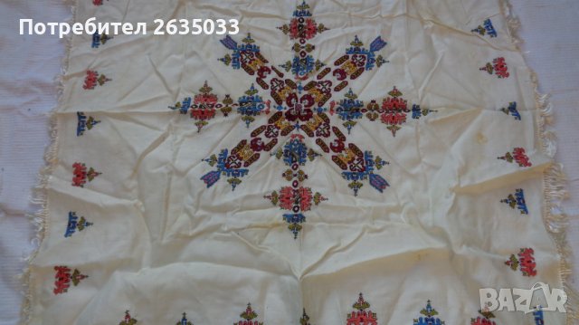 Копринен шал, украса, снимка 2 - Антикварни и старинни предмети - 38660183