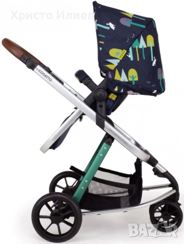 Бебешка количка Cosatto Giggle 3 в 1 Wilderness Ink Комбинирана, снимка 5 - Детски колички - 52635994