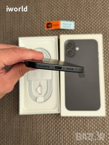 ❗️КАТО НОВ❗️iPhone 16 Plus ❗️ Лизинг от 21€/мес ❗️ BLACK / 128GB❗️Гаранция! черен , снимка 9 - Apple iPhone - 55952876