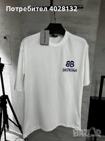 Най-висок клас мъжки тениски Balenciaga, снимка 7 - Тениски - 44736023