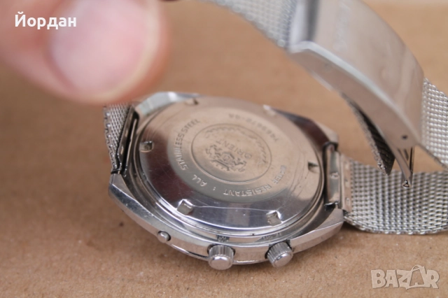 Мъжки ръчен часовник ''Orient'' календар, снимка 5 - Мъжки - 52755682