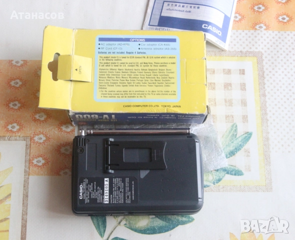 Малък джобен телевизор Casio LCD-Color Television, снимка 3 - Телевизори - 52434672