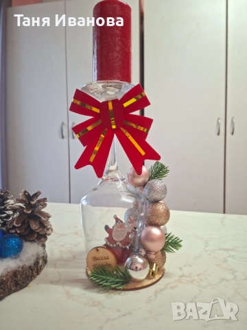 Коледен Свещтник, снимка 4 - Коледни подаръци - 52731258