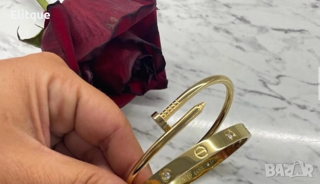 гривна от висококачествена стомана cartier