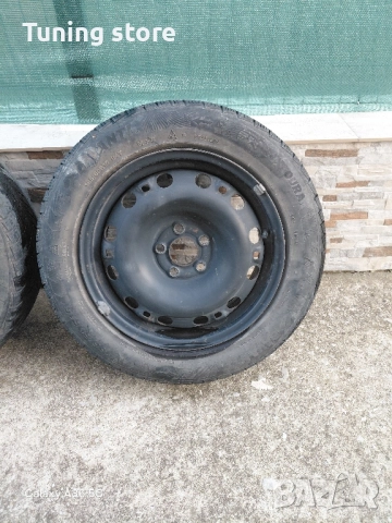 Железни джанти 5.100 15, снимка 2 - Гуми и джанти - 52433766