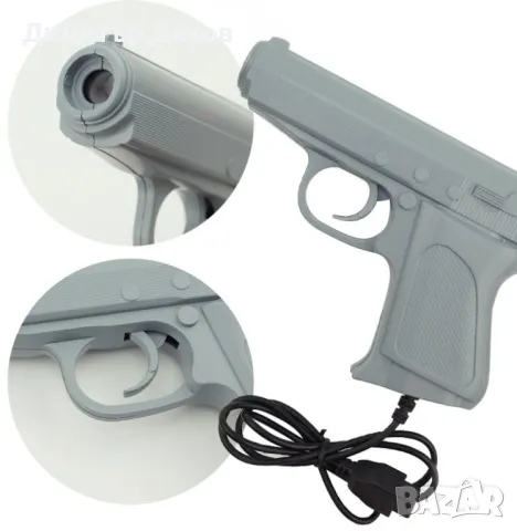 Телевизионна игра PST4 / Пистолета работи само на кинескопен телевизор, снимка 10 - Други игри и конзоли - 48321491