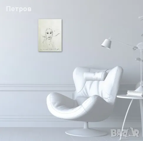 Ранна картина Антон Терзиев, снимка 2 - Картини - 44919331