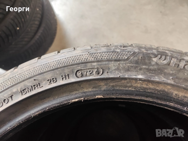 2бр.летни гуми 225/40/18 Hankook, снимка 4 - Гуми и джанти - 52736935