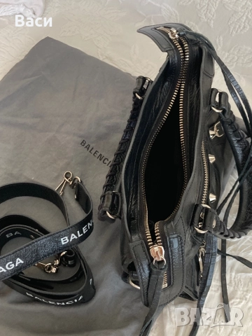 BALENCIAGA чанта естествена кожа, снимка 8 - Чанти - 51633619