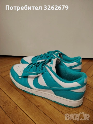 Nike dunk Low оригинални размер 44 5, снимка 3 - Маратонки - 53719741