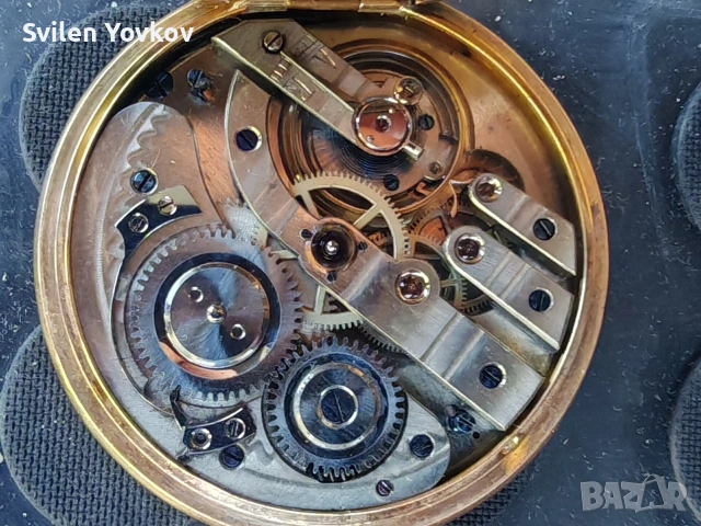 Продавам златен джобен часовник 14к на 121години , снимка 6 - Мъжки - 53865745