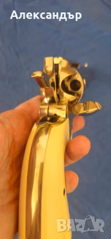 Въздушен пистолет COLT SА ARMY 45 никел CO2 4.5BB, снимка 5 - Въздушно оръжие - 51142476