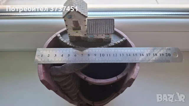 Декоративна саксия, снимка 5 - Саксии и кашпи - 55784857