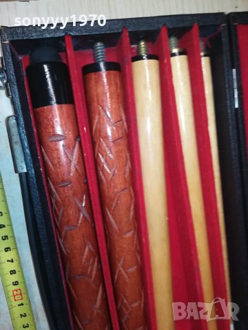 БИЛЯРДЕН КОМПЛЕКТ В КУФАР ОТ ФРАНЦИЯ 3007230836М, снимка 12 - Антикварни и старинни предмети - 41700456