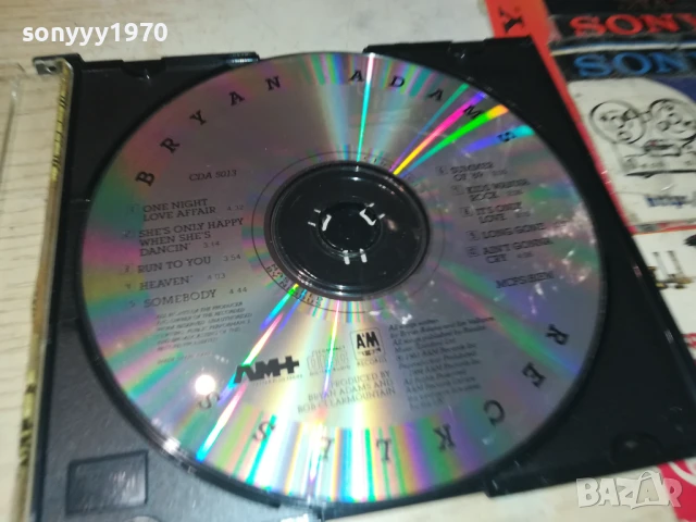 BRYAN ADAMS CD 0808251127, снимка 2 - CD дискове - 51295450