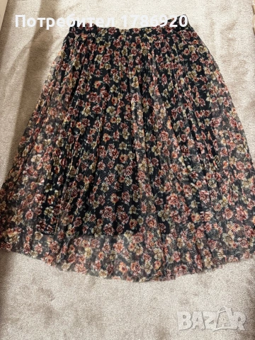 Плисирана Пола с Флорален Принт 🌸