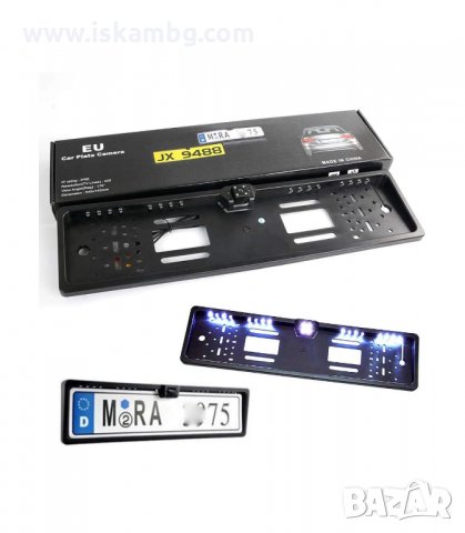 КАМЕРА ЗА ЗАДНО ВИЖДАНЕ СЪС СТОЙКА РАМКА ЗА РЕГ.НОМЕР - код 2675, снимка 17 - Аксесоари и консумативи - 33926881