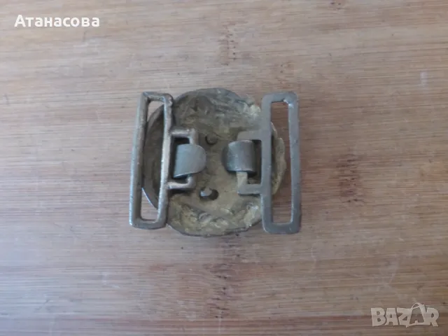 Тока катарама за военноморски колан, снимка 2 - Антикварни и старинни предмети - 48829185