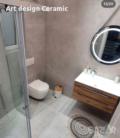 Ремонт на баня, Лепене на плочки