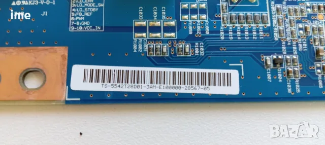 LED Driver Board, Inverter. ST420AU-4S01 REV:1.0. Свален от Телевизор Sony KDL-42W656A. Работещ., снимка 4 - Части и Платки - 47578787